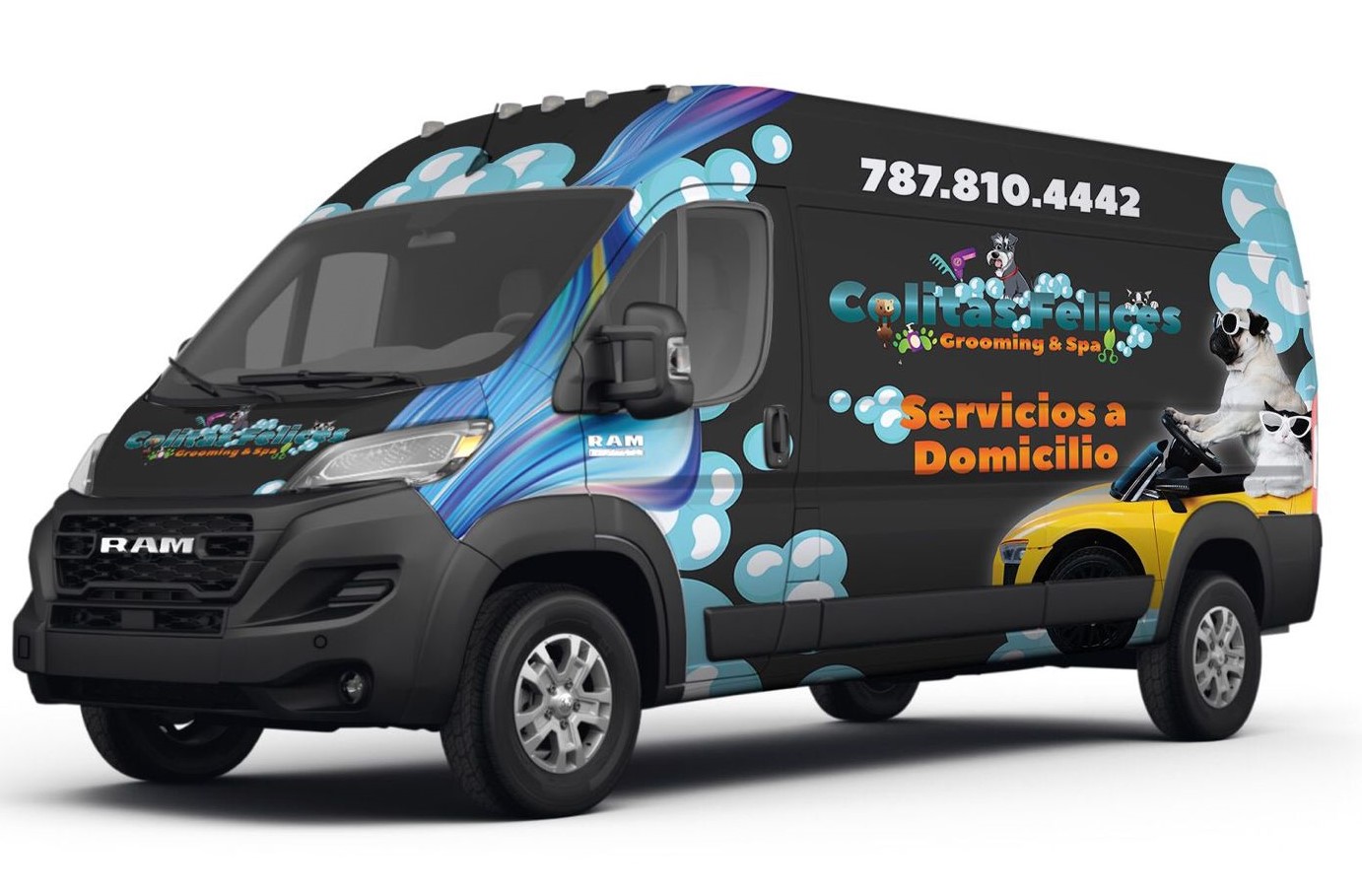 Colitas Felices Mobile Grooming - Servicio a Domicilio